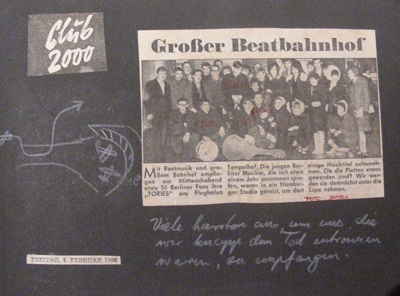 The Tories im Flughafen Tempelhof 1966