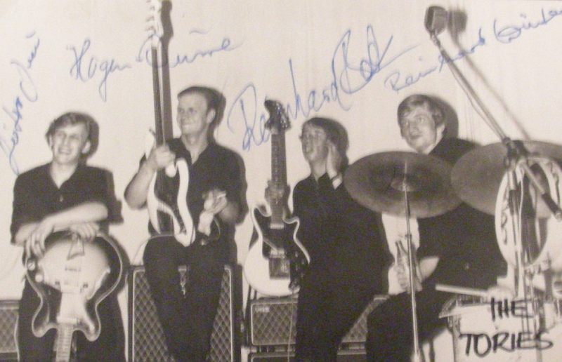 The Tories with new VOX gear at Anne-Frank-Youth-Ckub 1965